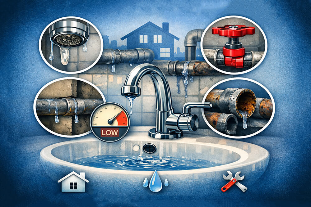 My Tap Water Pressure Low at Home
